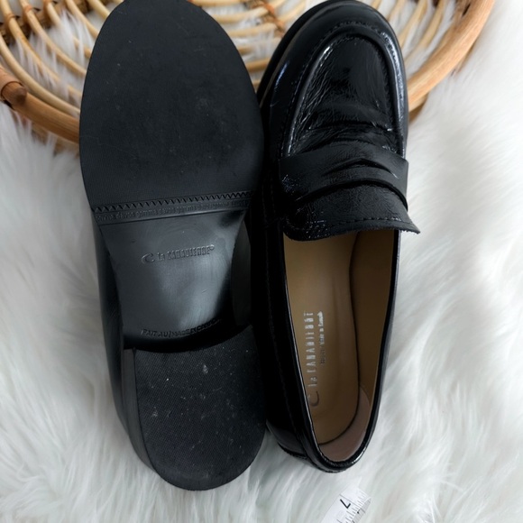 La Canadienne Women's Dominic Slip On Loafer Flats Black Slip On Platform - Picture 11 of 13